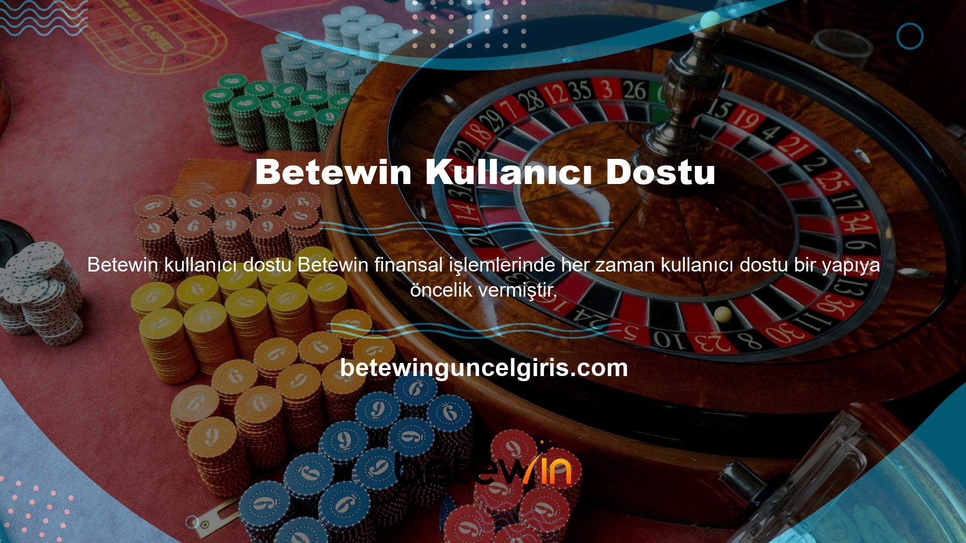 Betewin ödeme ve para çekme sorunları bir sorun gibi görünmüyor